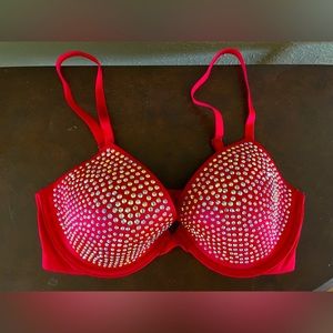 🔥NWOT Victoria’s Secret rhinestone bra, size 34D